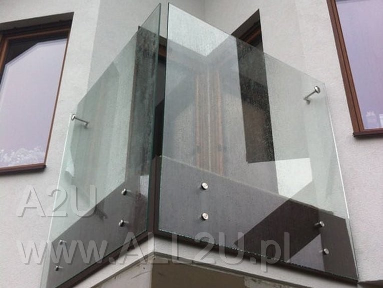 50 a2u balustrada szklana samonosna caloszklana aluminiowa nierdzewna porecz schody zabudowa tarasu balkonu ogrod zimowy patio zadaszenie wiatrolap wiata pergola oslona www.all2u.pl